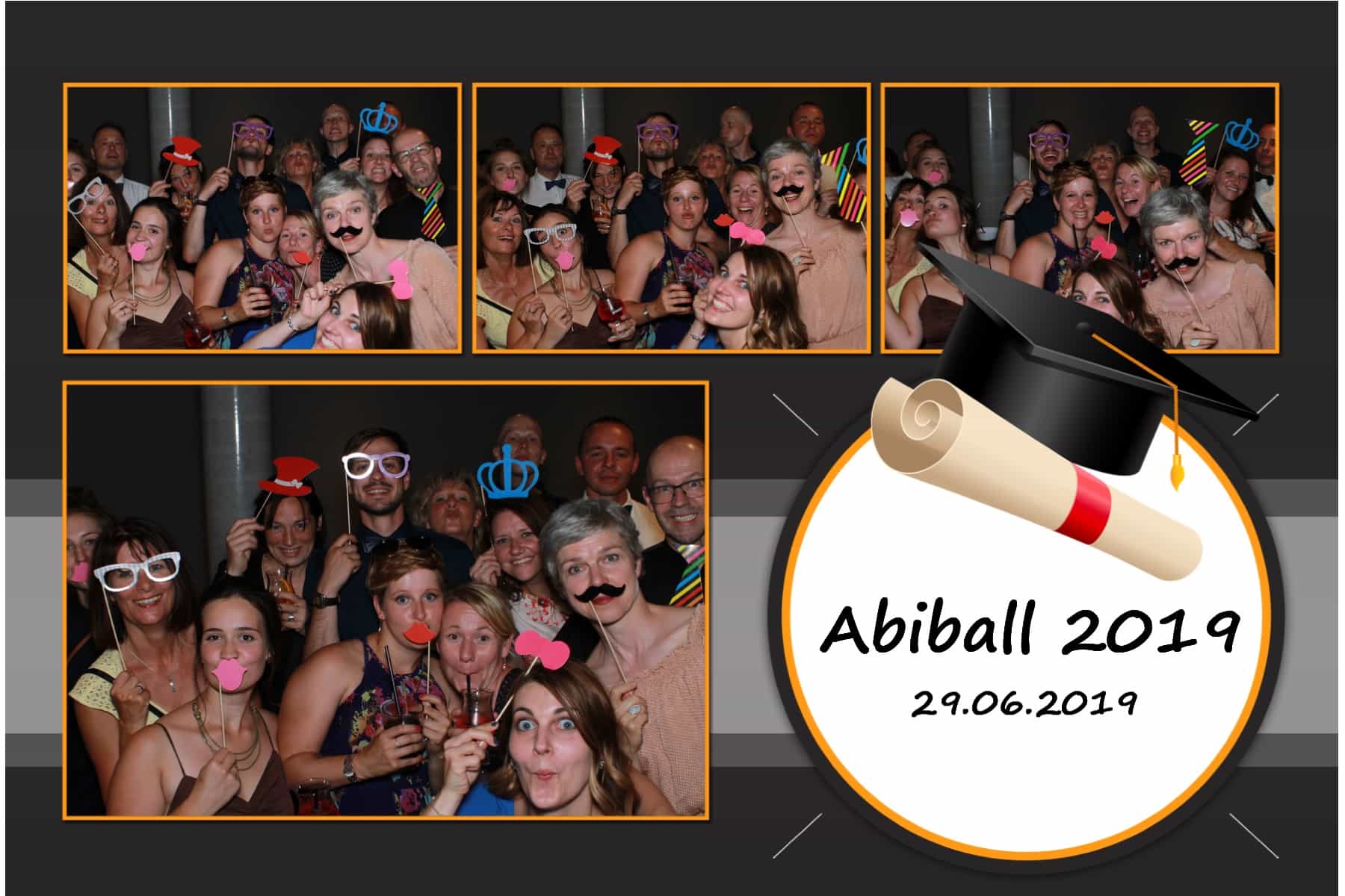 Fotobox-Vermietung Beispielfoto Abiball